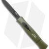 AKC 007 Concord NATO Military OTF Automatic Knife OD Green (3.25" Black Flat) -Italian Blade Shop AKC 007 Concord NATO Military OTF Auto Green Black Flat BHQ 138956 jr