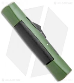 AKC 007 Concord OTF Automatic Dagger Knife Green/Black (2.75" Black) -Italian Blade Shop AKC 007 Concord OTF Auto Dagger Green Black Black BHQ 96479 jr side