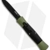 AKC Concord OTF Automatic Knife Green/Black (2.75" Black Flat) -Italian Blade Shop AKC 007 Concord OTF Green Black Flat GX 30500 jr