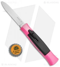 AKC 077 Concord OTF Automatic Knife Hot Pink (3.25" Satin) -Italian Blade Shop AKC 077 Concord OTF Hot Pink BHQ 72005 jr bottlecap 2