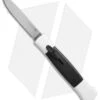 AKC 077 Concord OTF Automatic Knife White/Black (3.25" Satin Flat)