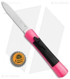 AKC Concord Dagger OTF Automatic Knife Hot Pink (3.25" Satin) -Italian Blade Shop AKC Concord Dagger OTF Hot Pink BHQ 72006 jr bottlecap 2