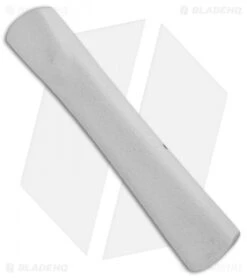 AKC Concord Tanto OTF Automatic Knife White/Black (3.25" Satin) -Italian Blade Shop AKC Concord Tanto White Black Satin BHQ 90286 er side