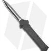 AKC F-16 D/A Dagger OTF Automatic Knife Black (3.3" Two Tone) -Italian Blade Shop AKC F 16 D A Dagger OTF Automatic Knife Black 3.3in Two Tone BHQ 114108 LS