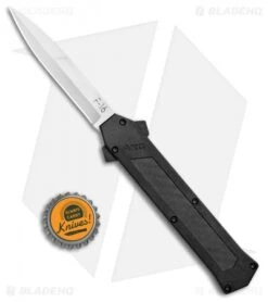 AKC F-16 D/A Bayonet OTF Automatic Knife Black Carbon Fiber (3.3" Bayo) 9 AKC F-16 D/A Bayonet OTF Automatic Knife Black Carbon Fiber (3.3" Bayo) -Italian Blade Shop AKC F 16 DA Bayo OTF Auto Black CF Bayo BHQ 102234 jr bottlecap
