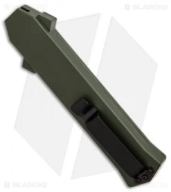 Italian Blade Shop -Italian Blade Shop AKC F 16 DA Bayonet OD Green Black BHQ 86948 er side
