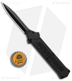 AKC F-16 D/A Dagger OTF Automatic Knife Black (3.3" Black) 9 AKC F-16 D/A Dagger OTF Automatic Knife Black (3.3" Black) -Italian Blade Shop AKC F 16 DA Dagger OTF Auto Black Black GX 33364 jr bottlecap