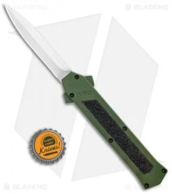 AKC F-16 D/A Dagger OTF Automatic Knife OD Green (3.3" Satin) 9 AKC F-16 D/A Dagger OTF Automatic Knife OD Green (3.3" Satin) -Italian Blade Shop AKC F 16 DA Dagger OTF Auto OD Green Satin BHQ 95347 jr bottlecap