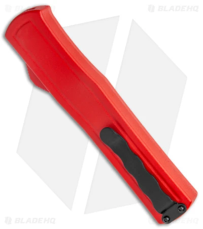 AKC F-20 D/A Dagger OTF Automatic Knife Red Aluminum (3.6" Satin) 5 AKC F-20 D/A Dagger OTF Automatic Knife Red Aluminum (3.6" Satin) - Image 3
