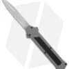 AKC F-16 D/A Bayonet OTF Automatic Knife Gray (3.3" Satin)