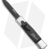 AKC Minion Concord OTF Automatic Knife Polish/Black (2.3" Black Dagger) -Italian Blade Shop AKC Minion Concord Polish Black OTF Auto Black Dagger GX 41032 jr