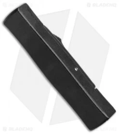 AKC Minion Concord Dagger OTF Automatic Knife Black (2.3" Gold Dagger) -Italian Blade Shop AKC Minion OTF Concord Black Gold Dagger BHQ 52368 jr side