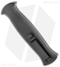 AKC X-treme EVO OTF Automatic Knife Black W/ Pocket Clip (3.5" Black) 9 AKC X-treme EVO OTF Automatic Knife Black W/ Pocket Clip (3.5" Black) -Italian Blade Shop AKC X Treme EVO OTF Auto Black Satin DP BHQ 141226 jr side 1