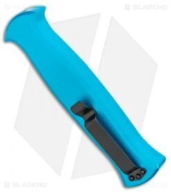 AKC X-treme EVO OTF Automatic Knife Blue (3.5" Black) -Italian Blade Shop AKC X treme EVO OTF Automatic Knife Blue 3.5in Black EVO LBB BHQ 114336 LS Side