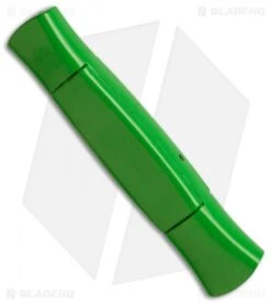 AKC 077 Concord OTF Automatic Knife Green (3.25" Black Flat) -Italian Blade Shop akc 077 otf lime green black plain side cm