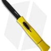 AKC 077 Concord OTF Automatic Knife Yellow (3.25" Black Flat)