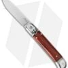 AKC Classic 8" Lever Lock Automatic Italian Knife Cocbolo (3.2" Polish Flat) -Italian Blade Shop akc cocobolo leverlock cm