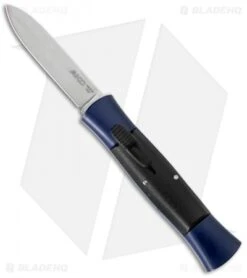 AKC 007 Concord OTF Automatic Knife Blue/Black (2.75" Satin Flat)