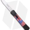 AKC Concord Dagger OTF Automatic Knife American Flag (3.25" Satin) -Italian Blade Shop akc concord american flag