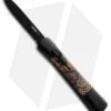 AKC Concord OTF Automatic Knife Brown Snake (3.25" Black Flat)