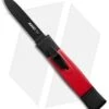 AKC Minion Concord OTF Automatic Knife Black/Red (2.3" Black Flat Grind)