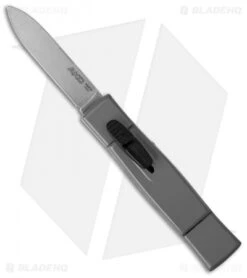 AKC Minion Concord OTF Automatic Knife Gray (2.3" Satin Flat Grind)